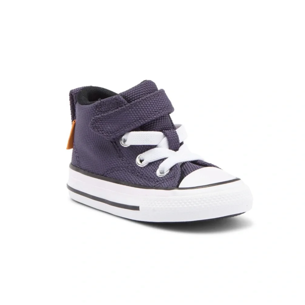 New Converse High-Top Sneakers, Malden Street 1V Mid Size 3M baby, Shadow Purple